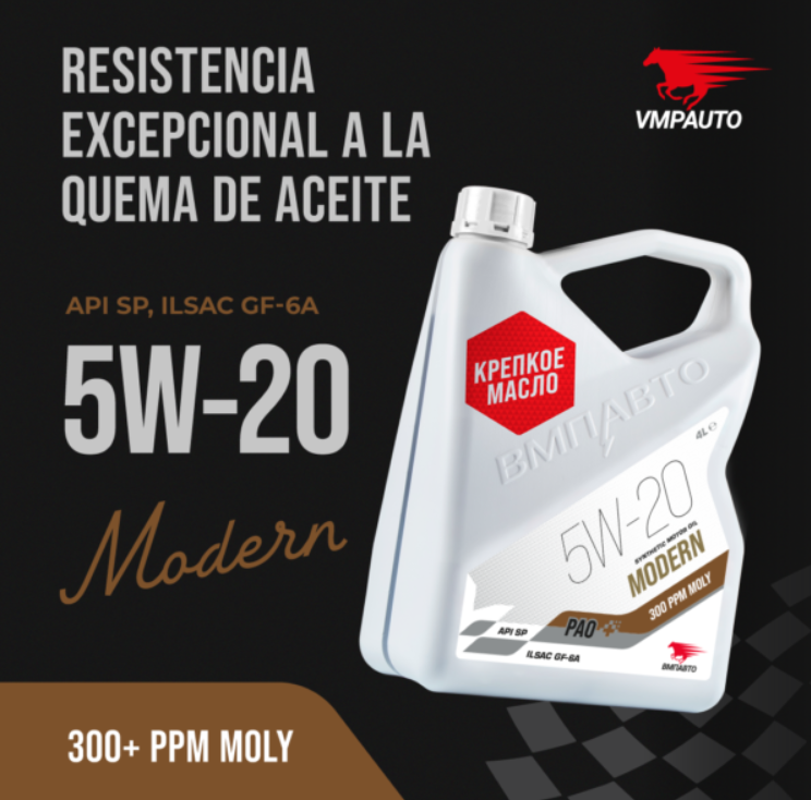 Aceite de motor MODERN 5W-20 SP GF-6A