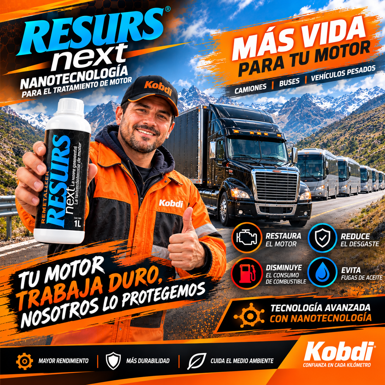 RESURS NEXT 1 LITRO - Imagen 2